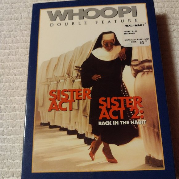 Sister Act & Sister Act 2 Whoopi Double Feature DVD Movies - Picture 1 of 5